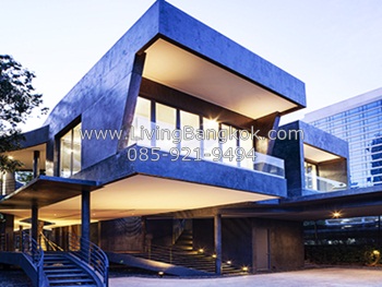 HHo-140600-26 Loft style house / home office with private pool in Sukhumvit near BTS Promphong, Wattana, Bangkok for rent.