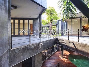 HHo-140600-26 Loft style house / home office with private pool in Sukhumvit near BTS Promphong, Wattana, Bangkok for rent.